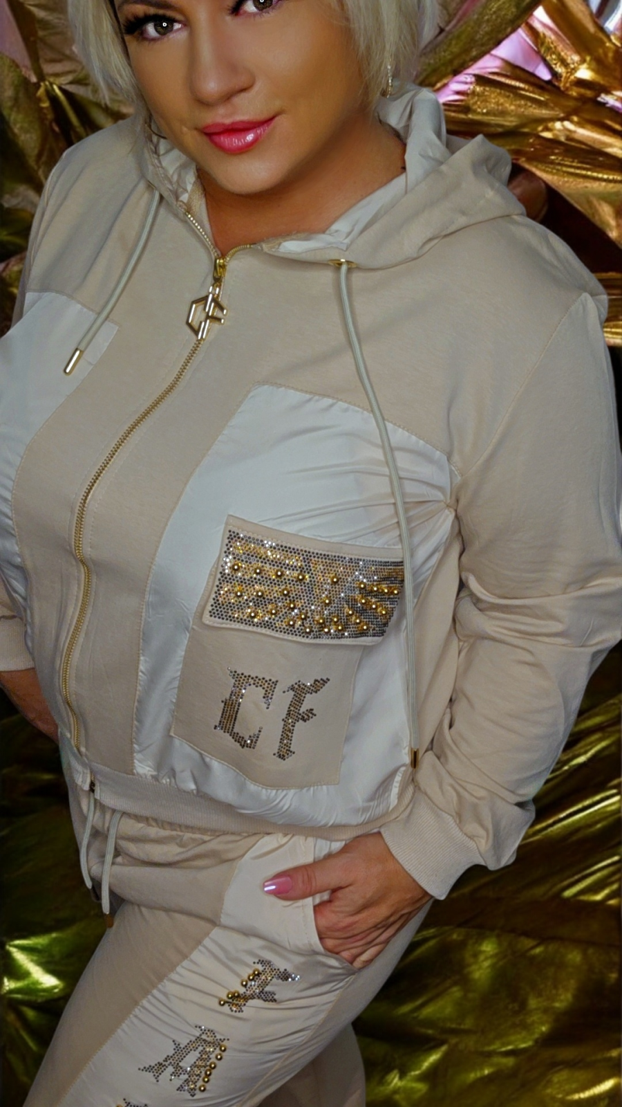 BEIGE TRACKSUIT XL/XXL - Image 3