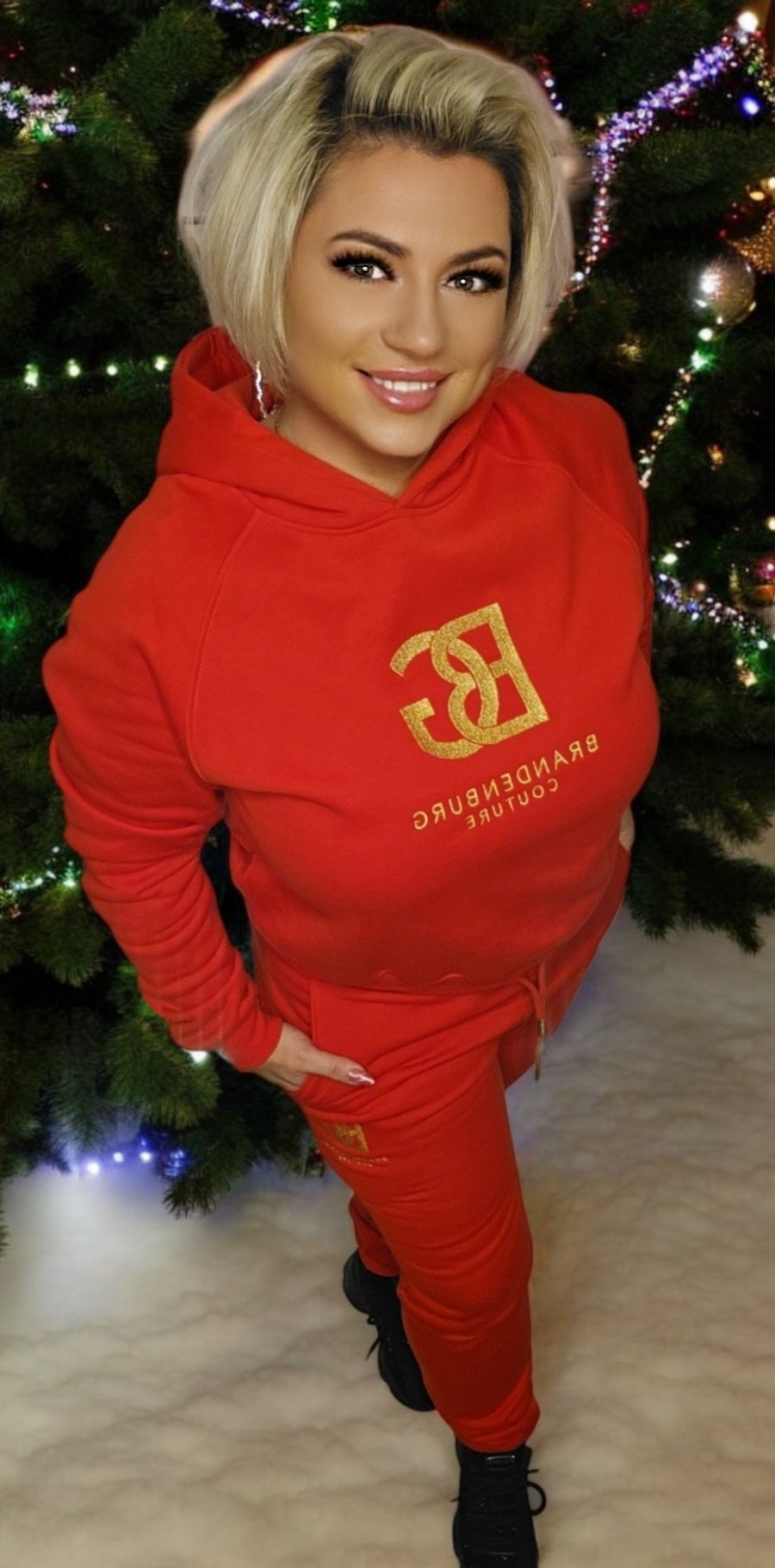 RED TRACKSUIT BRANDERBURG