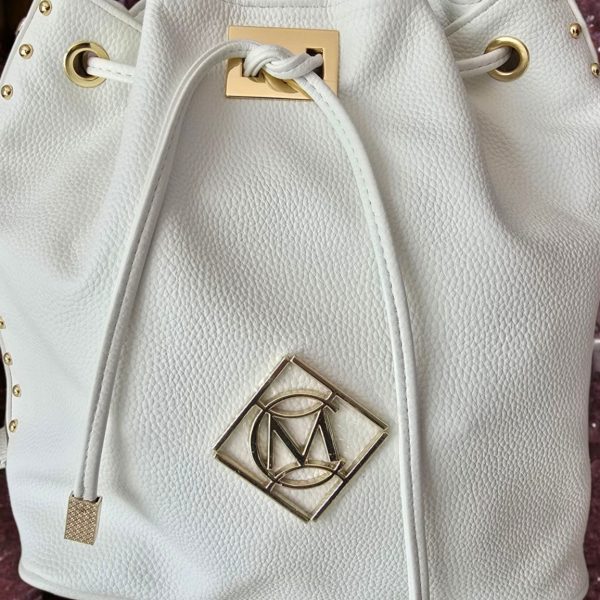 WHITE HANDBAG MASSIMO CONTTI